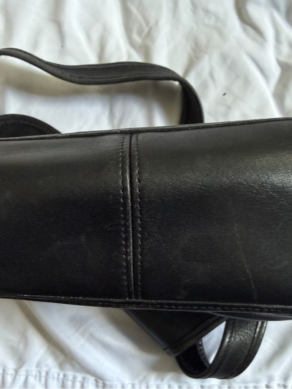 Vintage Coach Patricia Legacy 9951 Black Leather Flap Crossbody Bag USA - Picture 5 of 8